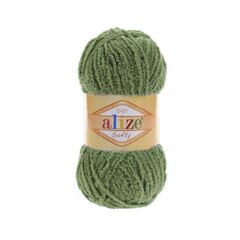 ALIZE "SOFTY" 100% Микрополиэстер, 50 гр., 115 м, Зеленая черепаха
