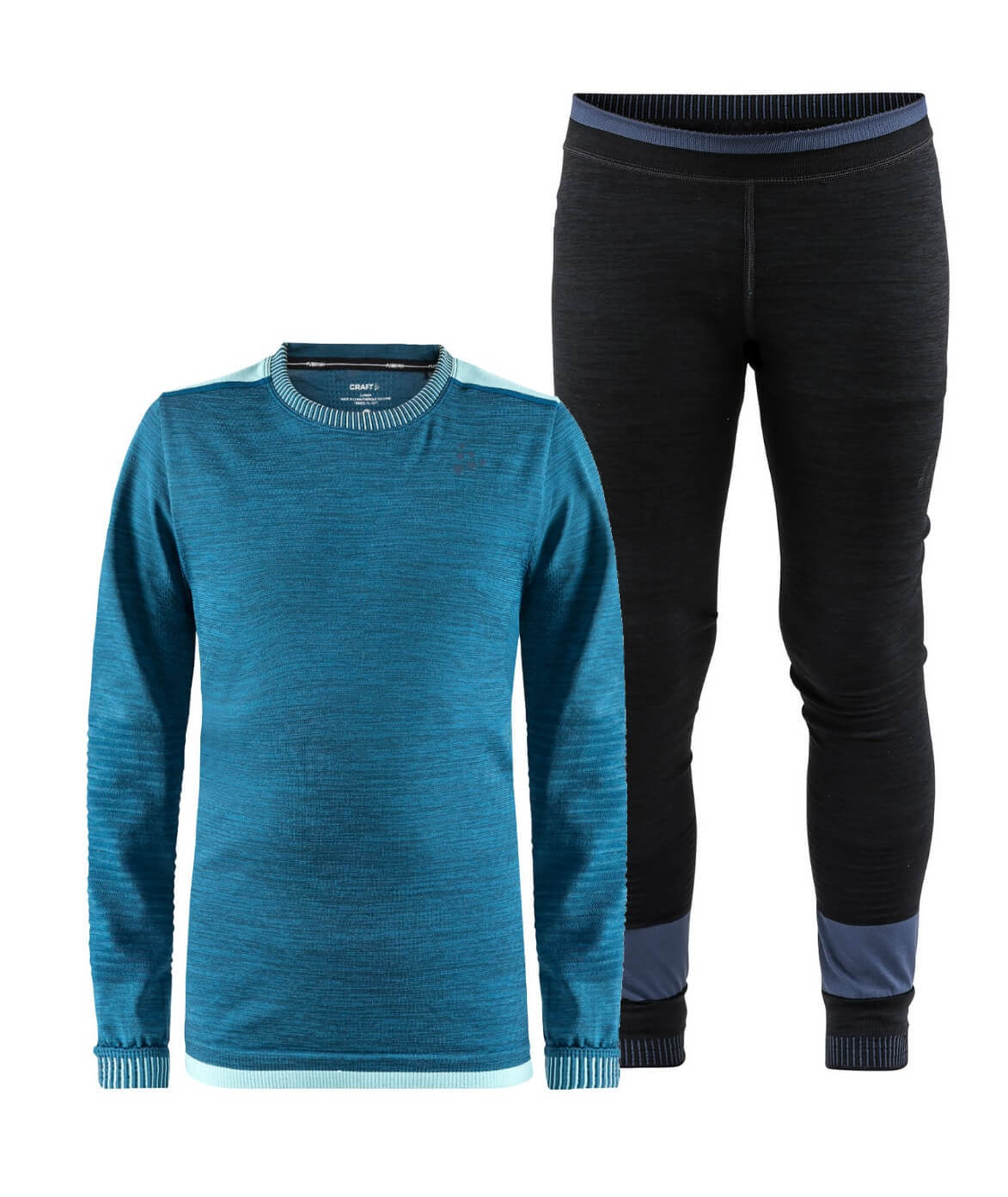 Craft Active Fuseknit Comfort комплект термобелья детский синий-черный