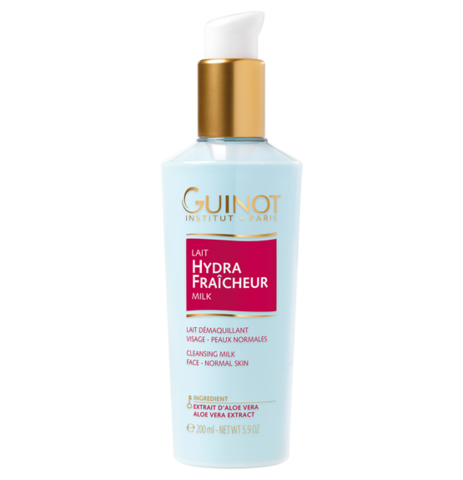Освежающее очищающее молочко Guinot Lait Hydra Fraicheur для всех типов кожи 200 ml