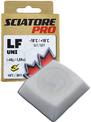 Парафин лыжный Sciatore Pro LF UNIVERSAL 45гр. белый 10°..-10°