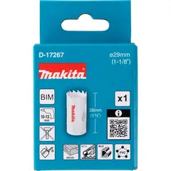 Биметаллическая полая коронка 29x40 мм Makita D-17267