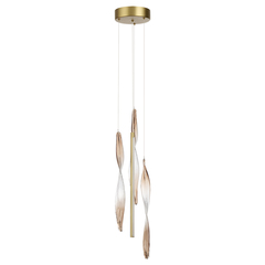 Подвесной светодиодный светильник Odeon Light SPIRA 5468/9L