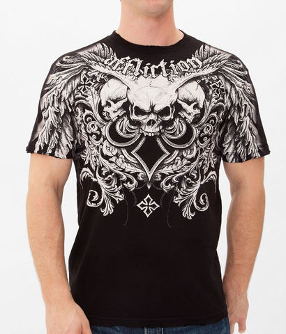 Affliction | Футболка мужская Demon Hunter A9210B перед