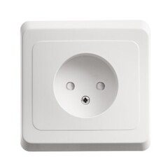 Розетка СП BLANCA 16А 250В без шторок с заземл. молоч. SchE BLNRS001012