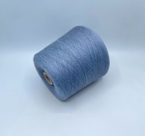 Loro Piana (пр.Италия), art.Wish,2/60 3000м/100гр,100%Меринос , цвет-Светлый,серо-голубой меланж(685/664) , арт.33488