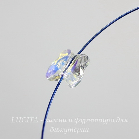 5754 Бусина в виде бабочки Сваровски Crystal AB 8 мм ()