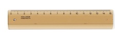 Линейка KOH-I-NOOR 15см, дымч.пластик, 742501, пакет с подвесом