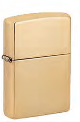 Фото Зажигалка ZIPPO Armor® с покрытием High Polish Brass, латунь/сталь, золотистая