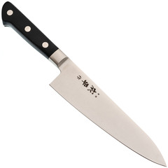 Фото Кухонный Шеф нож Tojiro Fuji Cutlery Narihira FC-42, сталь Mo-V, рукоять пластик, черный