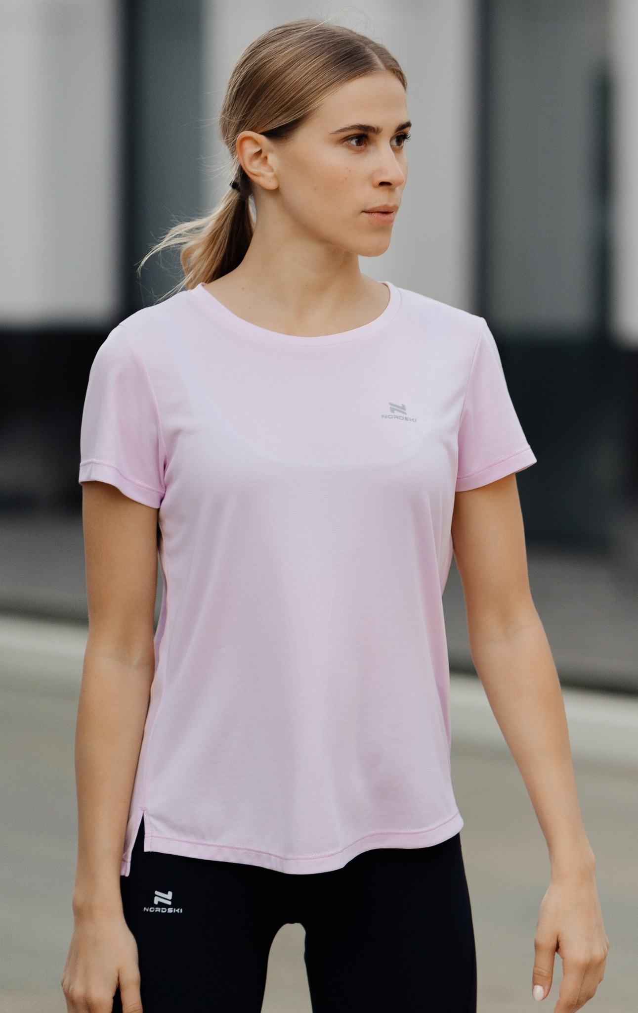 Женский комплект для бега Nordski Run 2.0 peony-black - 2