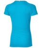 Футболка Asics LiteShow Graphic Top SS женская голубая - 1