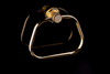 Boheme Royal Cristal 10925-G-B Полотенцедержатель, цвет: золото