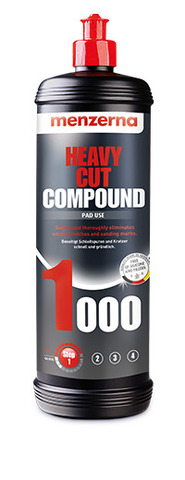 Menzerna Heavy Cut Compound 1000 - высокоабразивная полировальная паста 1л