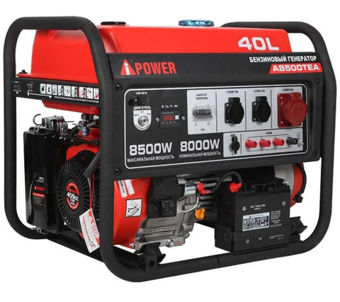 Генератор бензиновый A-iPower A8500TEA