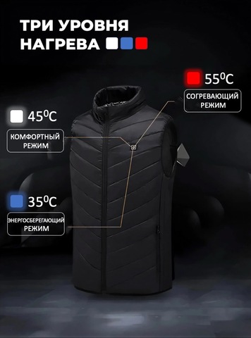 Картинка жилет Skully Wear FWGY-01  - 2