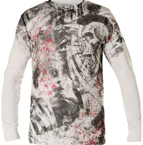 Xtreme Couture | Пуловер мужской BRAVADO L/S THERMAL X1756 от Affliction перед