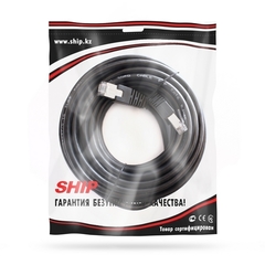 Патч Корд SHIP Cat.6 FTP RJ-45 7.5 м S7025BK0750-P