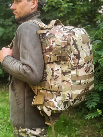 Рюкзак тактический Patriot 40 л Cordura 600D Мультикам