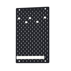 Перфорированная доска IKEA SKADIS (СКОДИС), Черный, 36x56 см