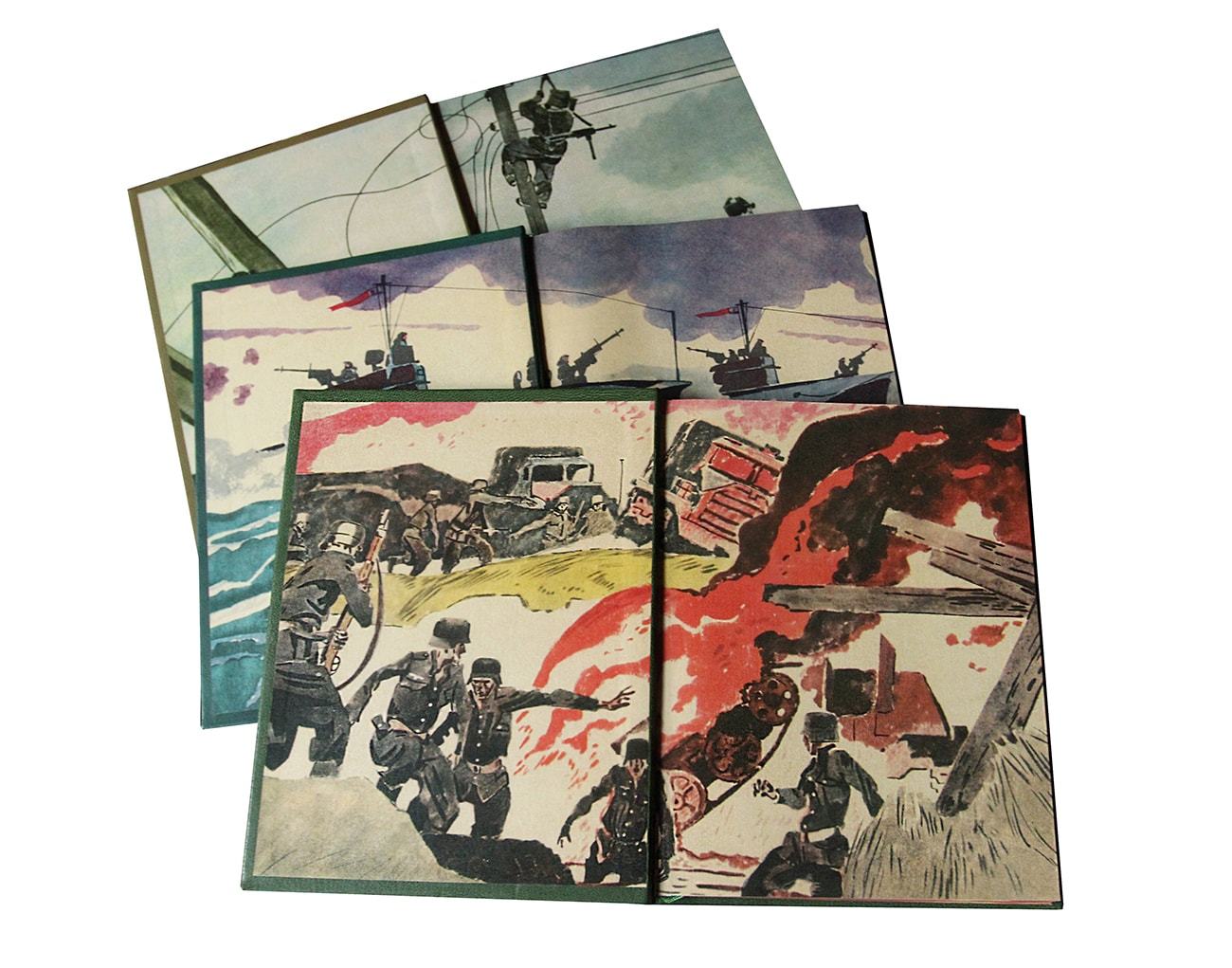 Пионеры-герои в 3 книгах