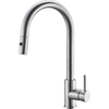 BelBagno BB-LAM31B-IN Смеситель для кухни с выдвижным изливом, цвет: серый