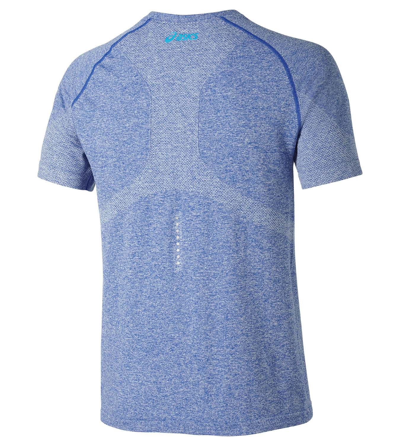 Спортивная футболка Asics Seamless Top мужская голубая - 3
