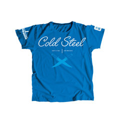 Фото Футболка Cold Steel Cross Guard Blue Tee for Women женская, размер L, голубая