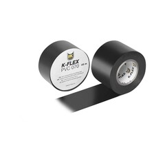 Лента теплоизоляционная K-FLEX PVC AT 070, DN 38, L = 25м, Tmax = 125гр. черный