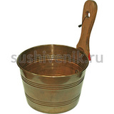 Шайка медная Luxus, 4 л - 2