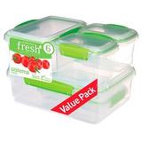 Набор контейнеров Fresh 6 предметов, артикул 951760, производитель - Sistema