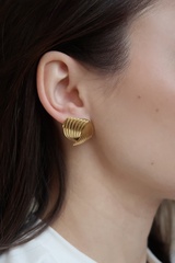 Серьги ЛЕПЕСТКИ gold