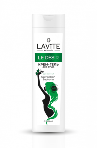КРЕМ-ГЕЛЬ ДЛЯ ДУША LAVITE LE DÉSIR 400 мл