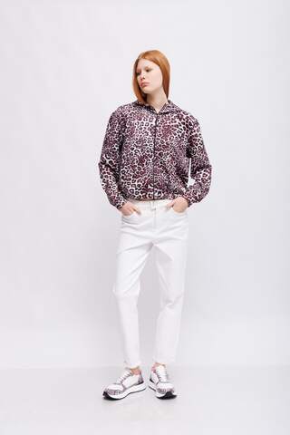 Marc Cain Sports Худи в леопардовый узор