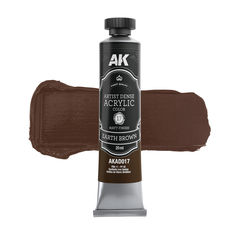 Artistic Dense Acrylic - Earth Brown