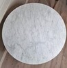 Стол обеденный белый Tulip Marble Brass — фото 4