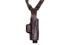 Кобура наплечная вертикального ношения мод. V Гроза-03 / кожа / коричневый