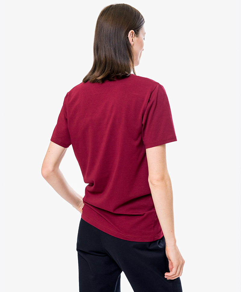 Классическая футболка Burgundy