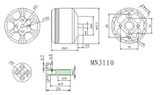 T-Motor MN3110 KV470