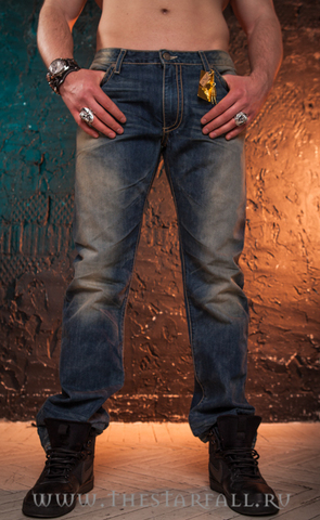 Robin's Jean | Джинсы мужские Marlon Straight D5471IND перед