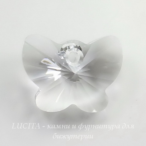 6754 Подвеска Сваровски Бабочка Crystal (18 мм)
