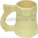 Кружка точеная с гранями, 0,5 л - 1