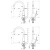 Lemark Verba LM11405C Смеситель для кухни
