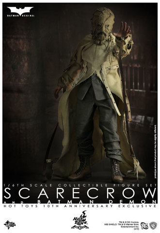 Бэтмен Начало фигурка 1/6 Бэтмен Демон и Пугало Эксклюзив