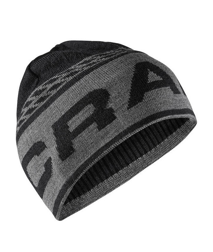 Craft Logo Knit шапка серая