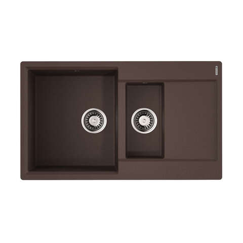 Omoikiri Daisen 86-2-DC 4993476 Кухонная мойка Artgranit/темный шоколад