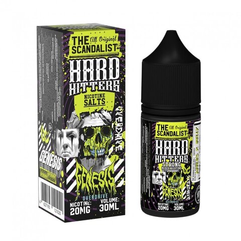 Жидкость The Scandalist Hardhitters Salt 2% 30 ml - Genesis Overdrive (Яблоко Мармелад)
