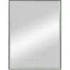 Art&Max Arezzo AM-ARE-600-800-DS-FC-H-NERO Зеркало с подсветкой, цвет: чёрный