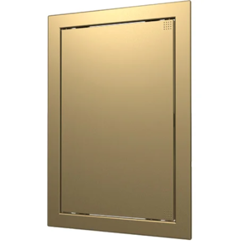 Л1520 champagne, Люк-дверца ревизионная 168х218 с фланцем 146х196 ABS, декоратив(под заказ)