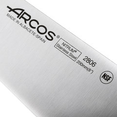 Нож кухонный Шеф 20 см ARCOS Universal арт. 2806-B