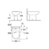 GROHE Bau 39432000 Биде напольное